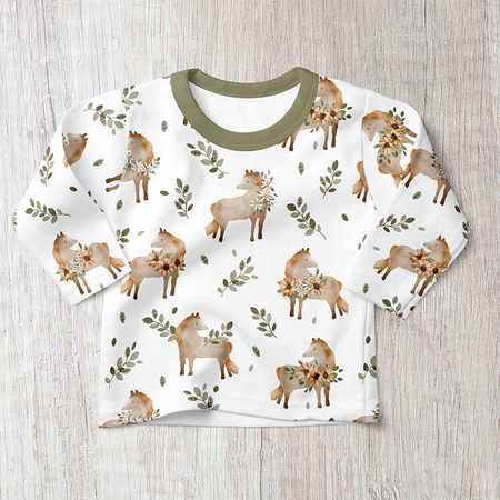 Fairtrade Biojersey Polka Pony (GOTS)