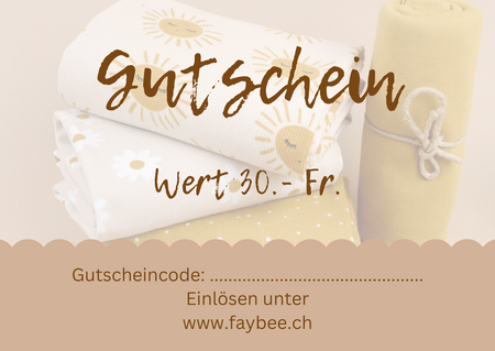 Buono regalo 30.- CHF