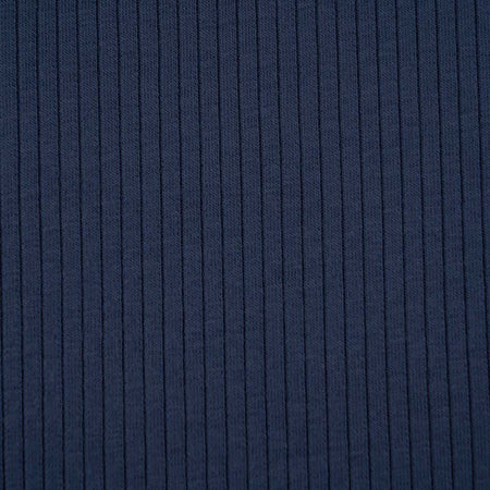 Fairtrade Bio Rib Jersey China Blue