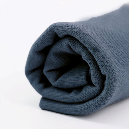 Fairtrade Bio Ballechen uni China Blue