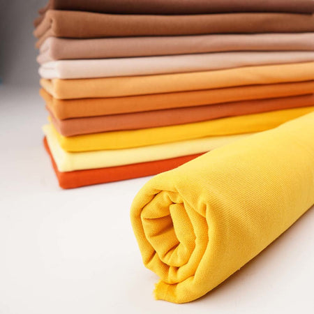 Fairtrade Bio Bündchen Uni Senape giallo