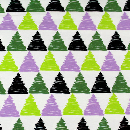 Fairtrade Biojersey Drago Triangles rosa (GOTS)