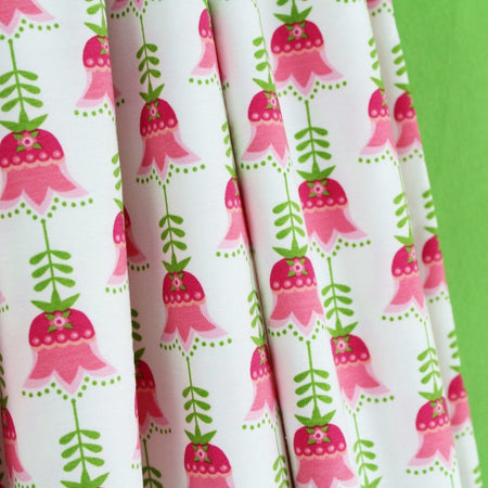 Fairtrade Biojersey Laniflower Bianco