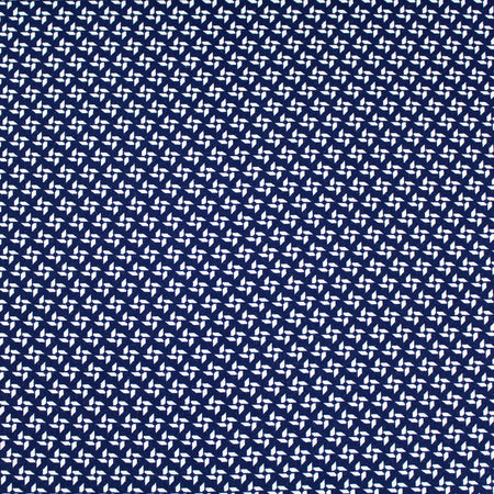 Fairtrade Biojersey Pinwheels marine