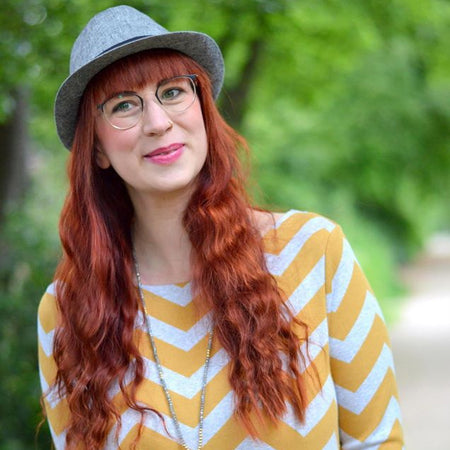 Fairtrade Bio Jacquard Chevron Curry Nevis (GOTS)