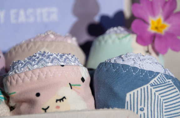 Bunte Unterhosen für Kinder aus Biojersey