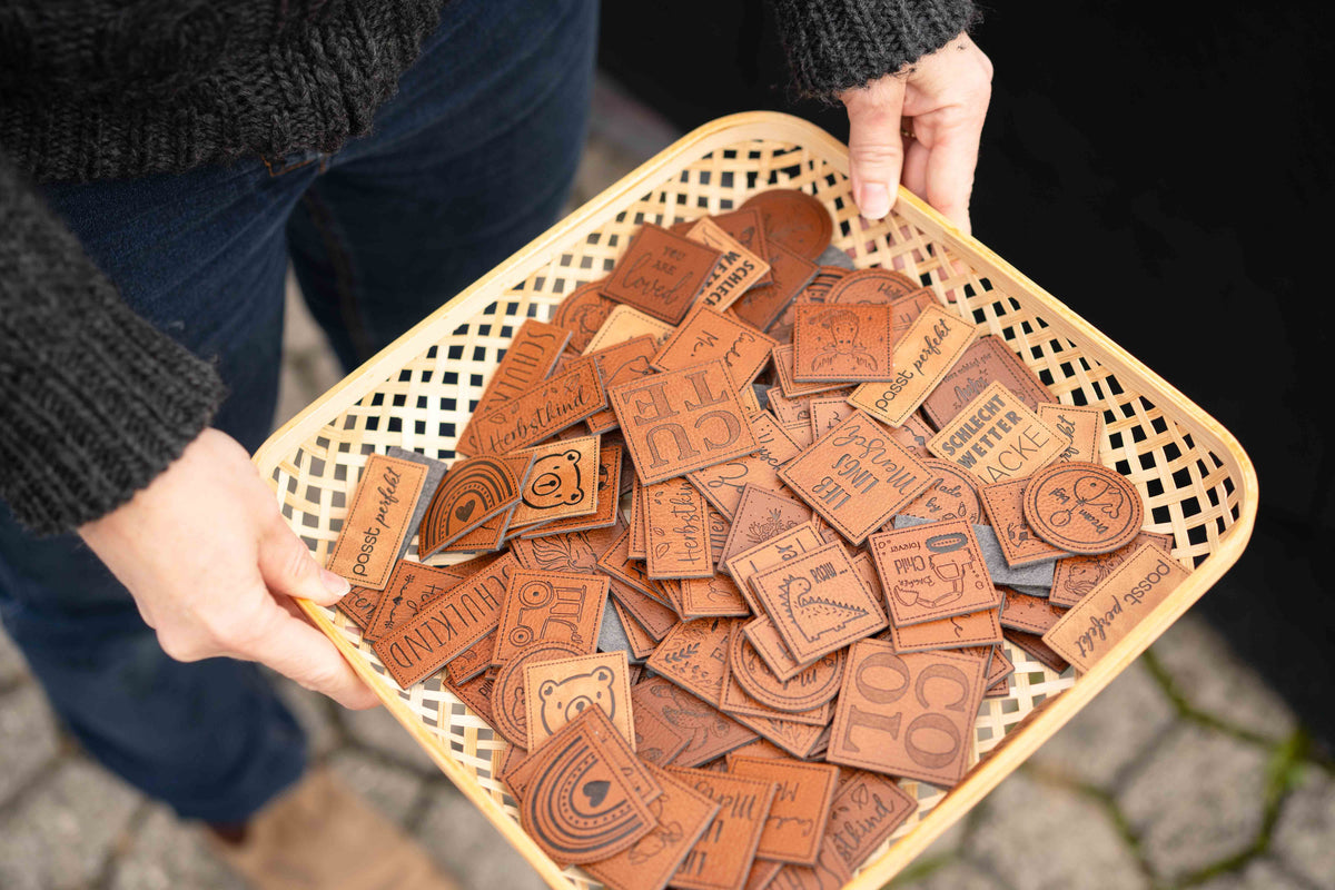 Kunstlederlabels