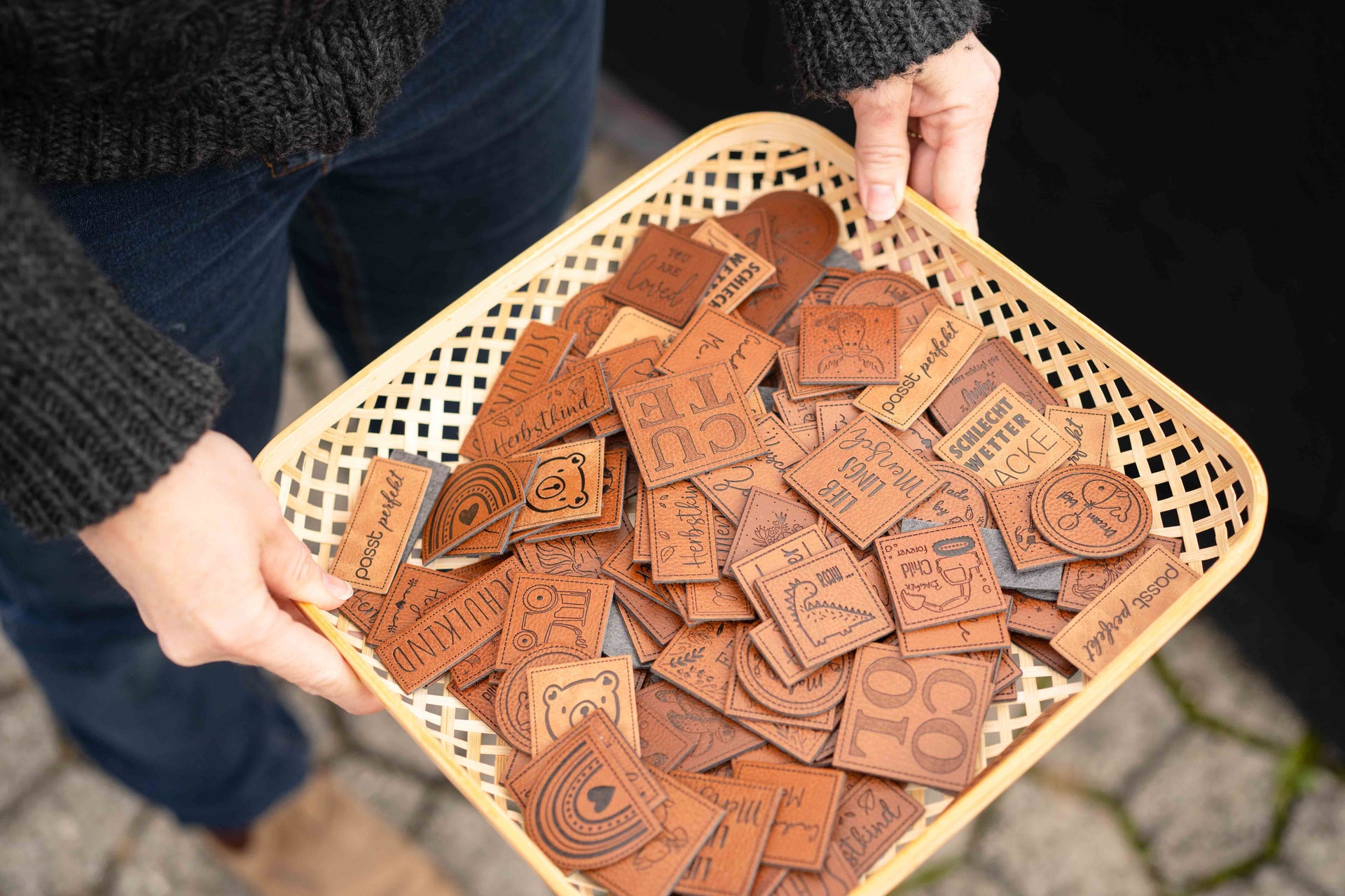 Kunstlederlabels