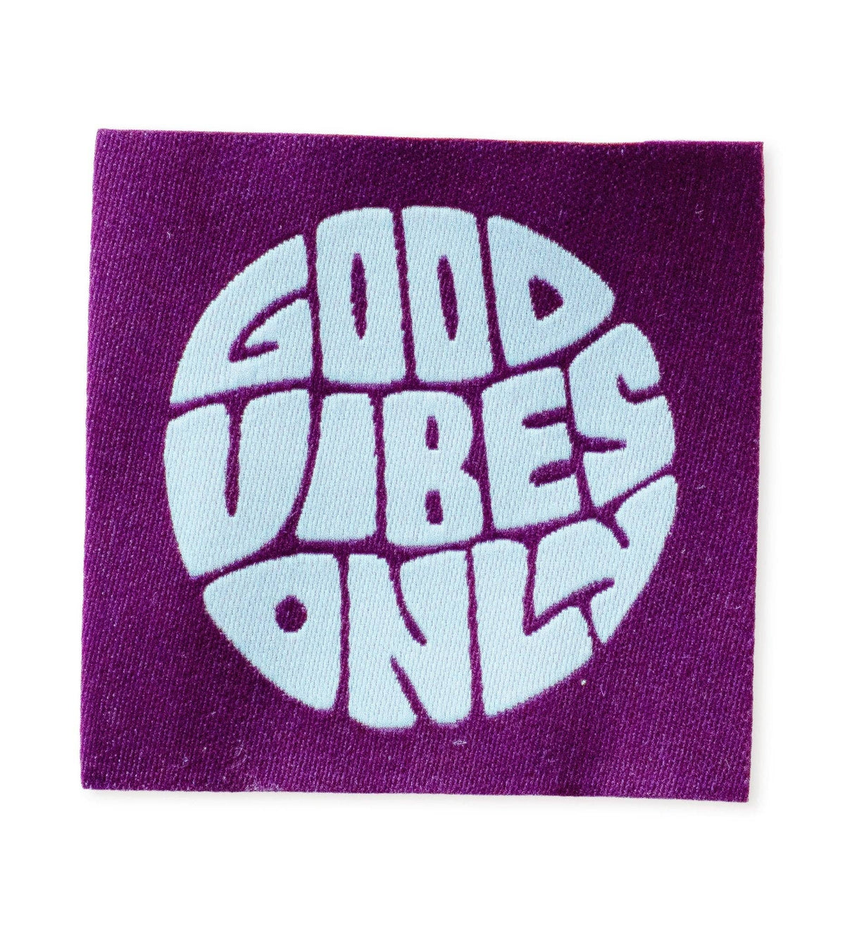 Weblabel - good vibes only