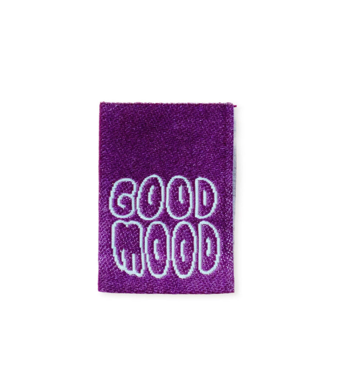 Klapp-Weblabel - good mood