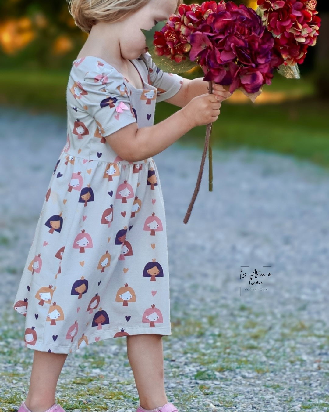 Jersey bio équitable Princesses du monde (GOTS)