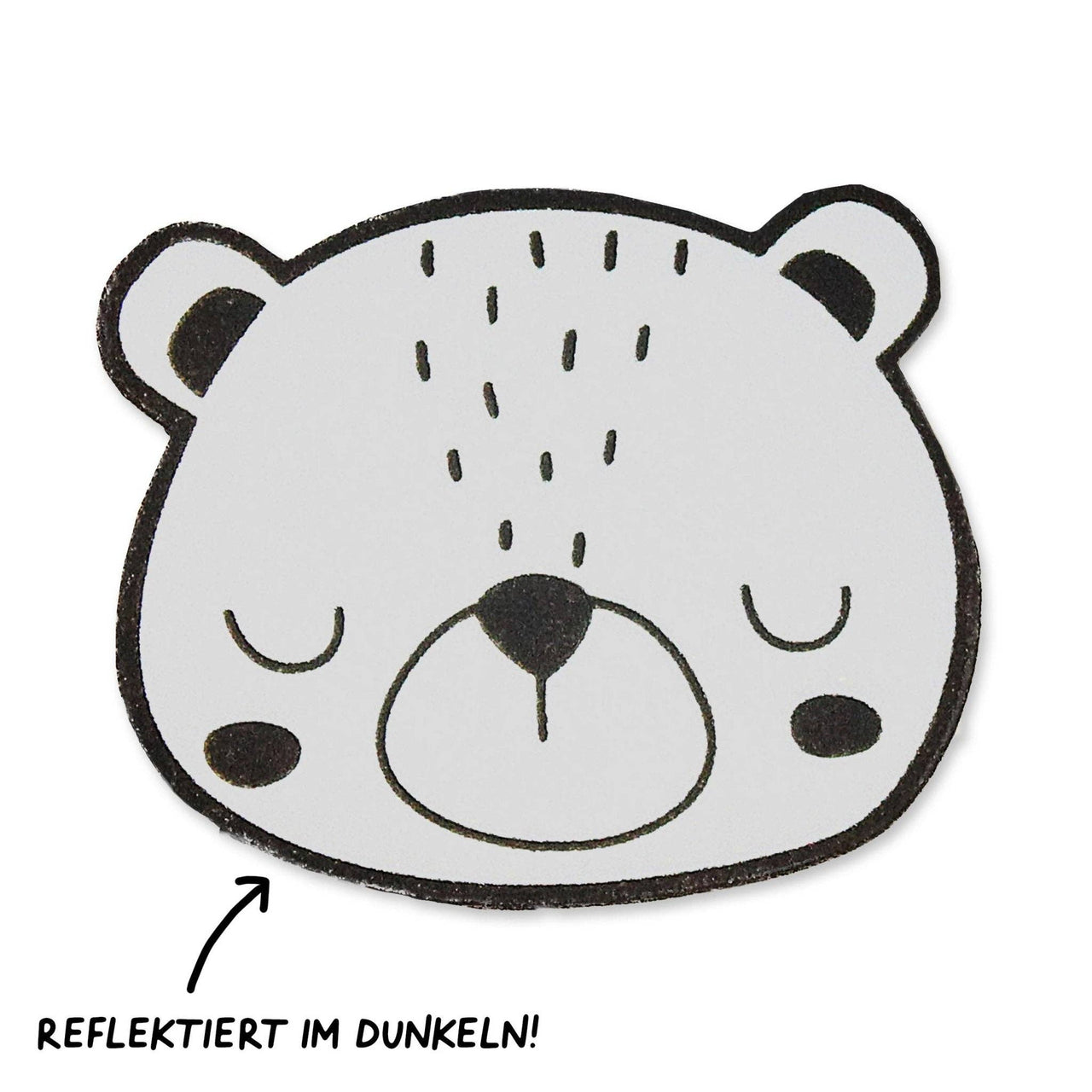 Reflektorlabel - Bär *iron-on*