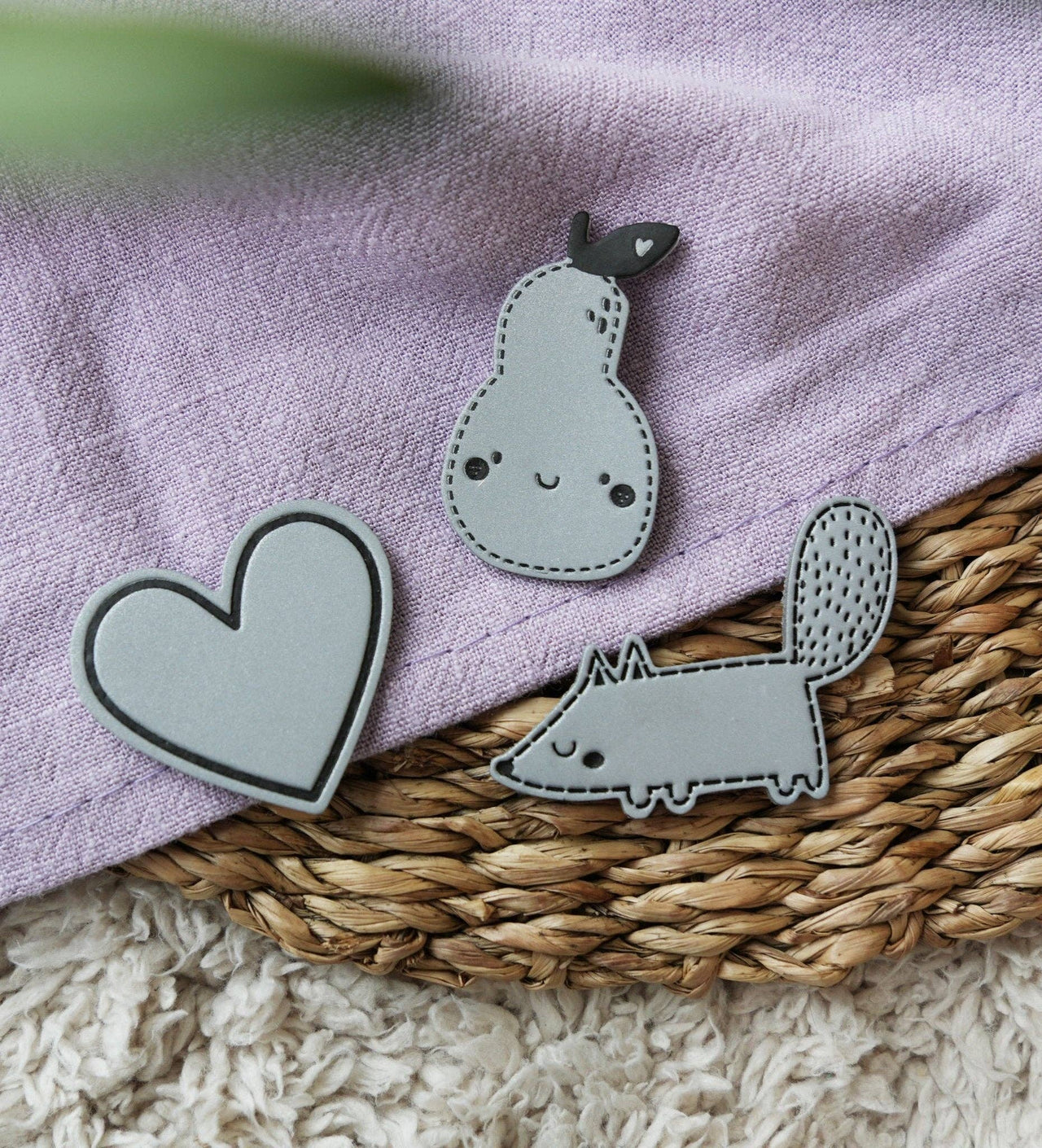 Reflektorlabel -  Fuchs *iron-on*