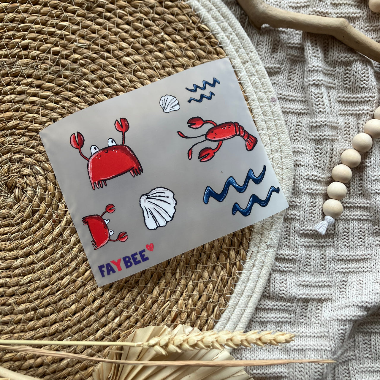 Feuille de décalcomanies A6 - Krebsli