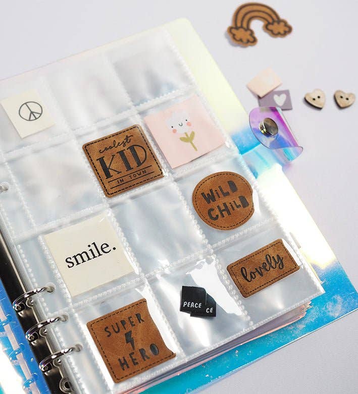 *Special Edition* Tüddelalbum - Lila Glitzer *A5*