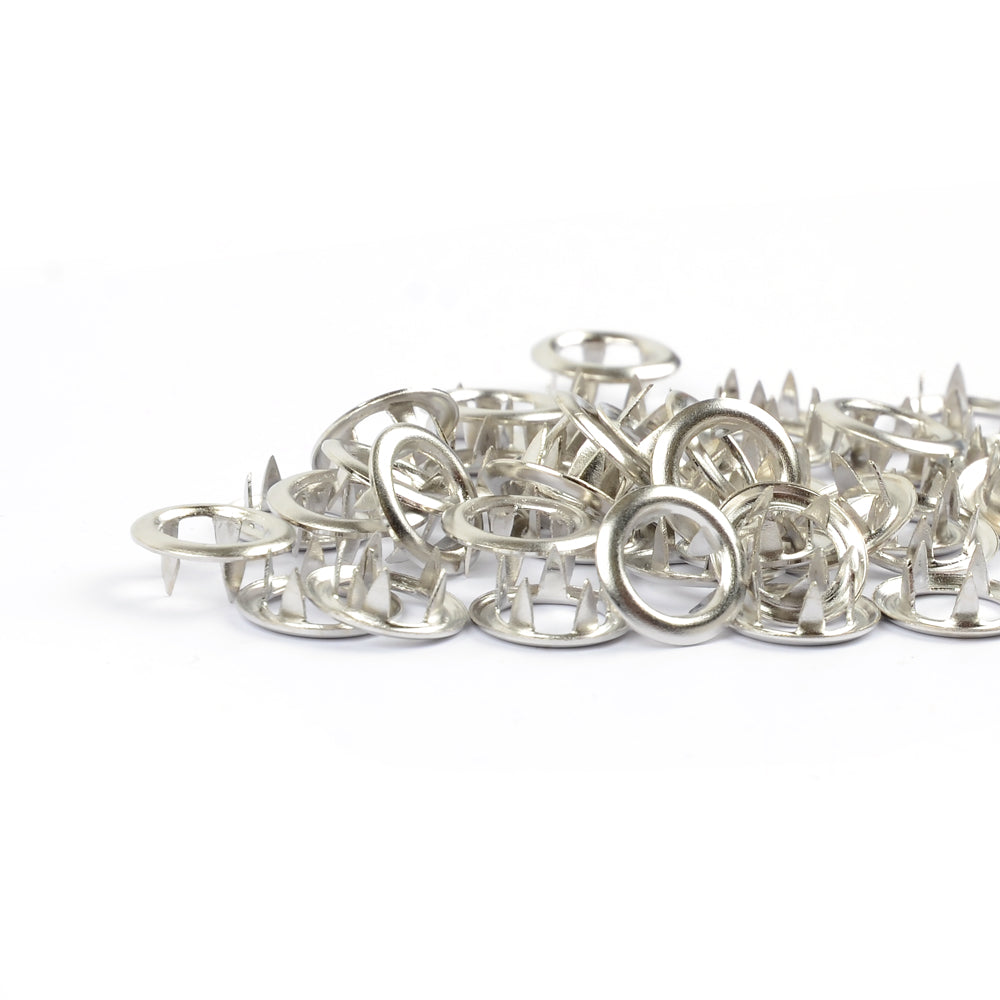 Bottoni automatici Jersey "argento" (11 mm)