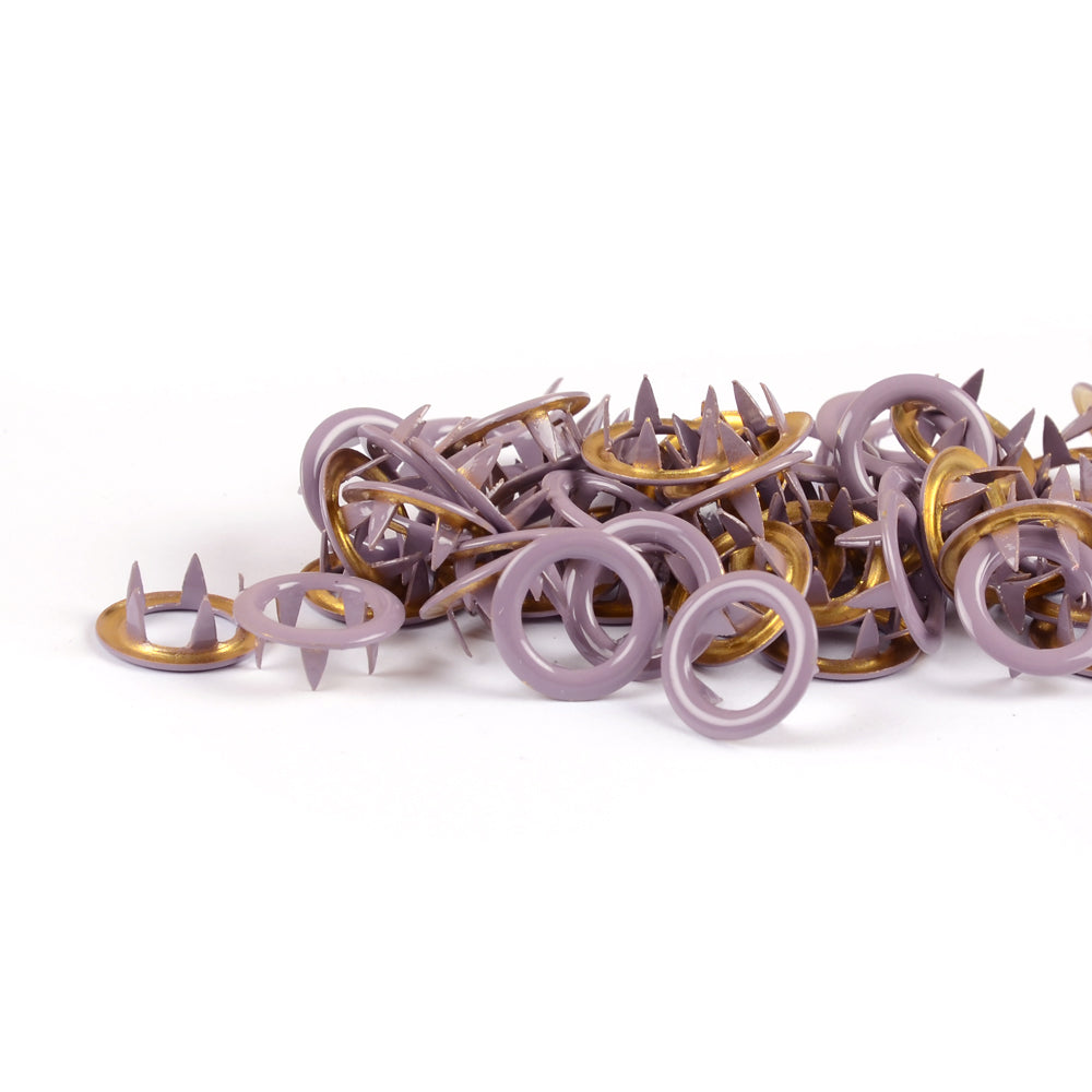 Jersey Druckknöpfe "dusty lilac" (11 mm)