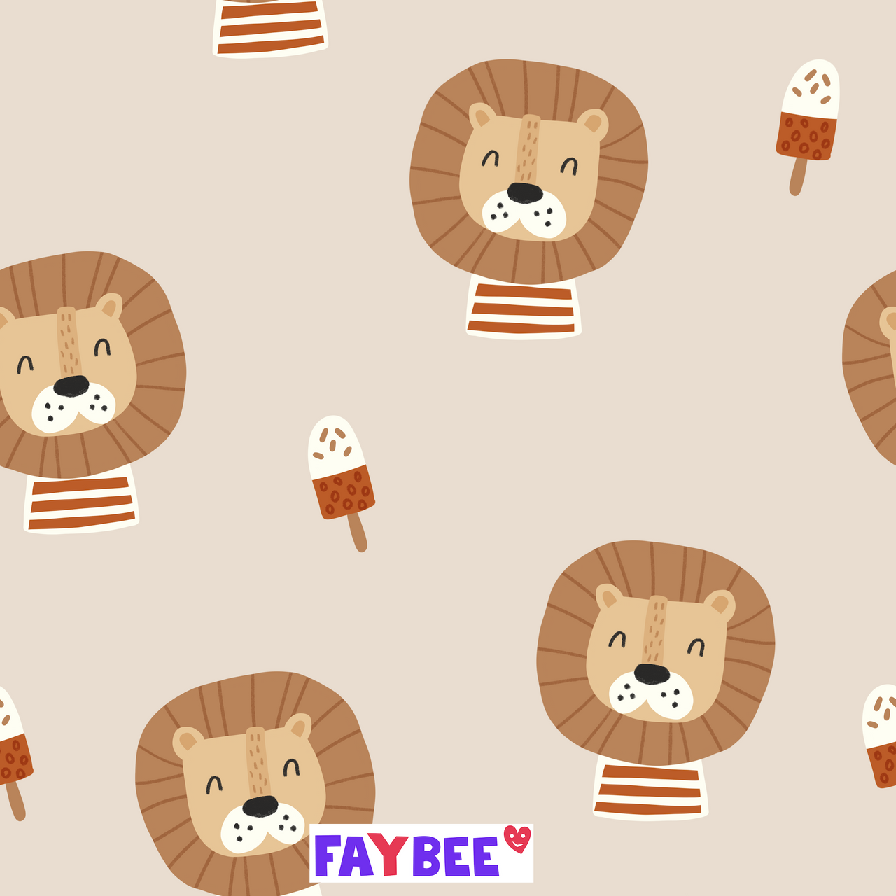 Eco Flex Lycra Lion Été