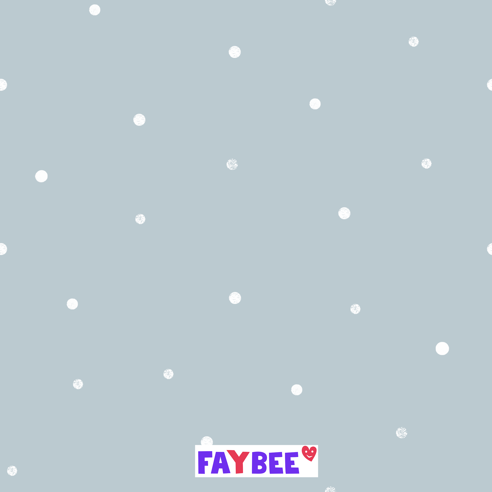 Fairtrade Bio French Terry glücklicher Fuchs Schneebälle (GOTS)