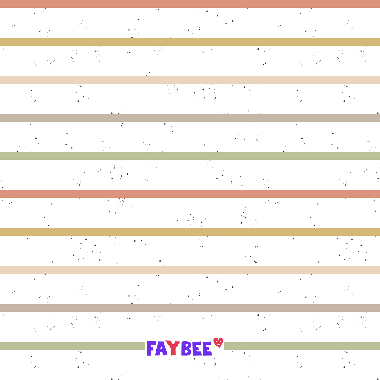 Reststück 65cm - Fairtrade Biojersey Safari Kombi (GOTS)