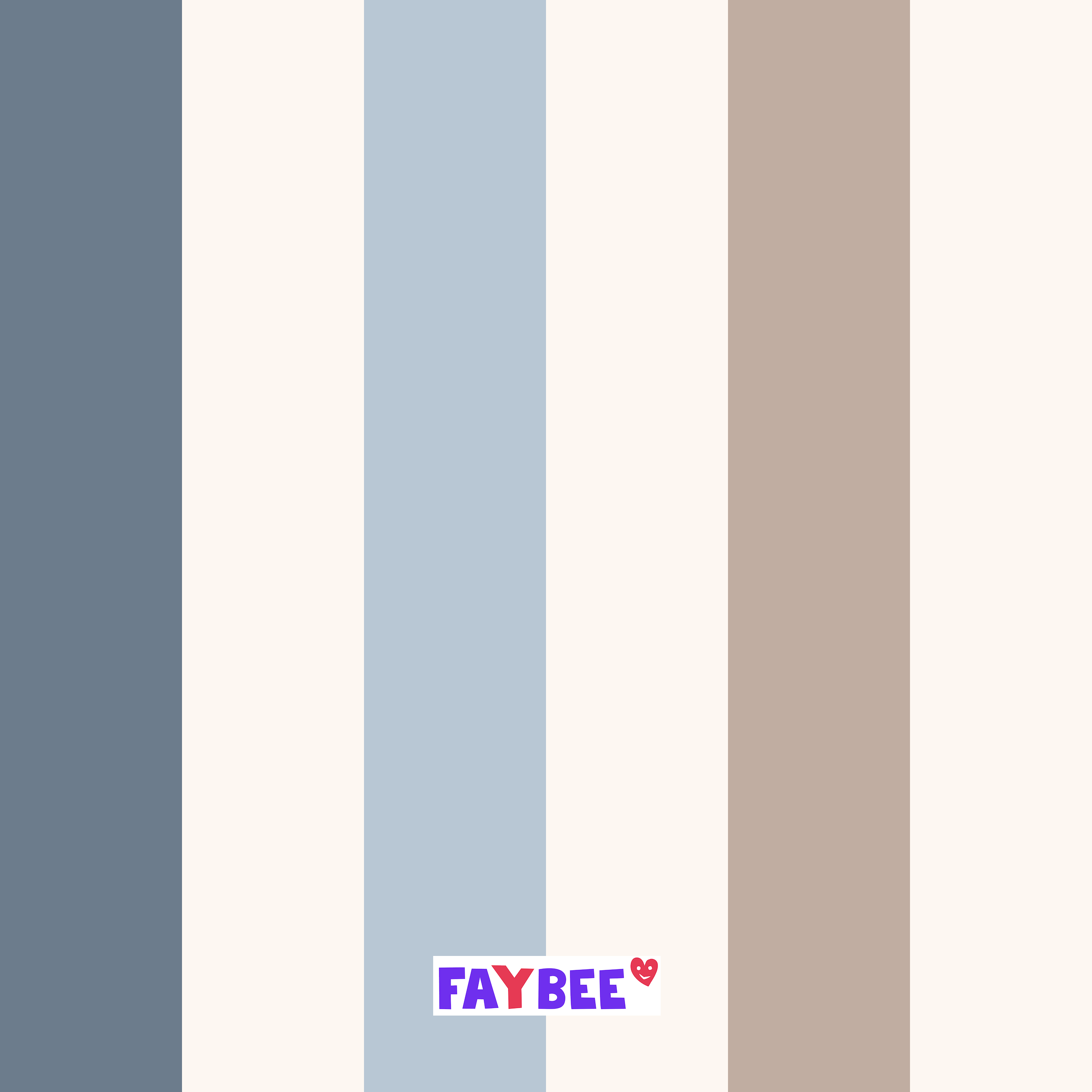 Rayures verticales en molleton bio équitable, argent et bleu (GOTS)