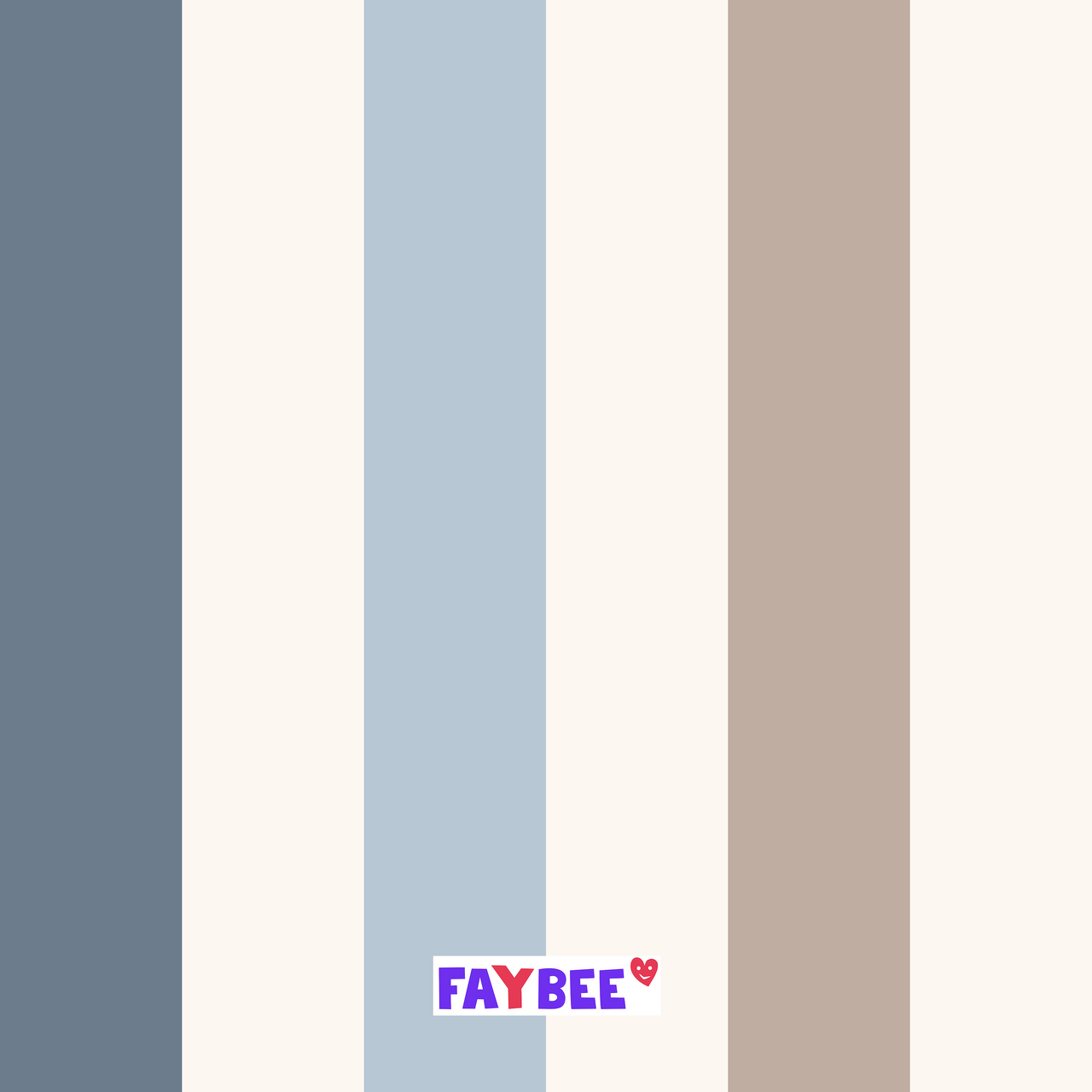 RESERVATION: Fairtrade Bio French Terry Vertikale Streifen silberblau (GOTS)