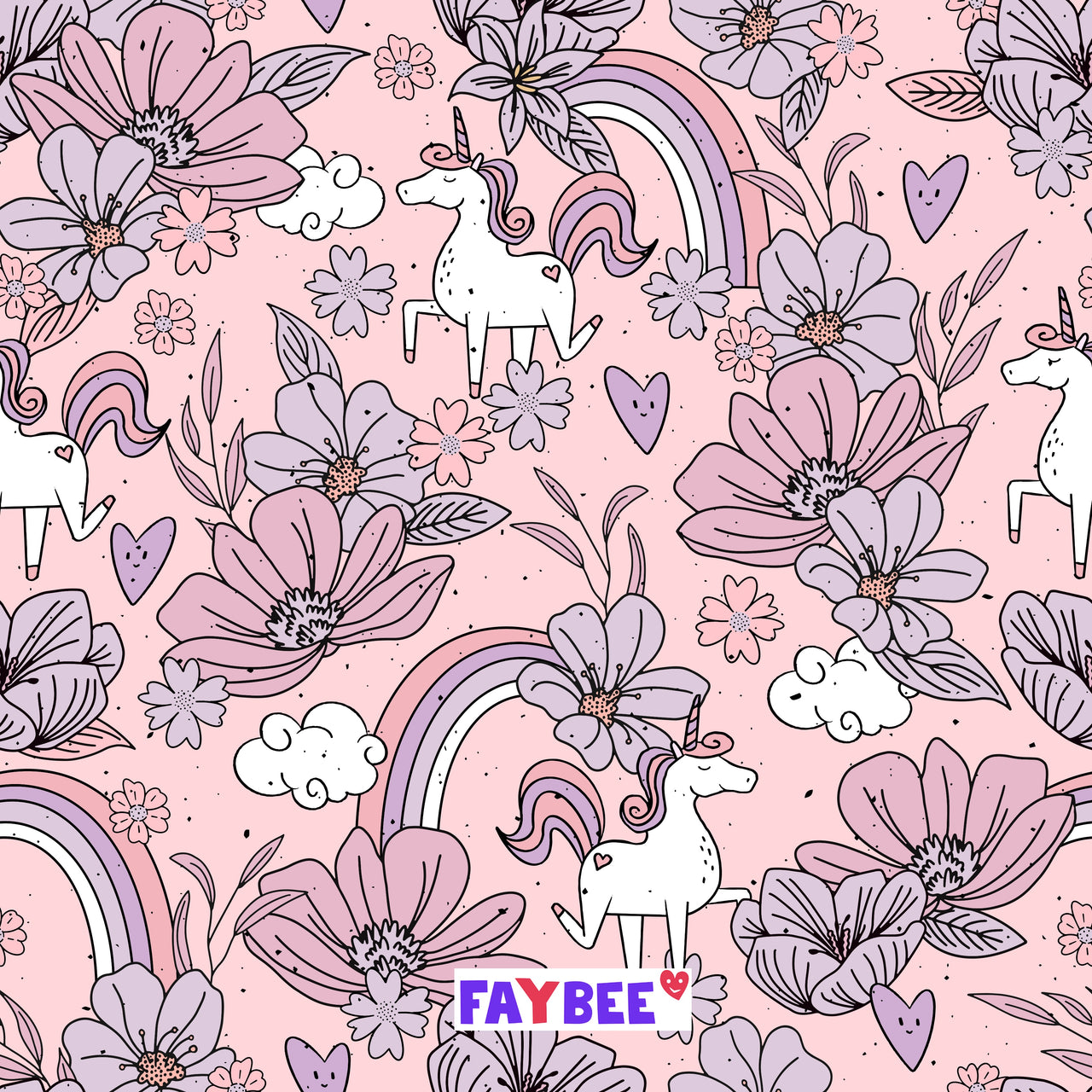 Fairtrade Biojersey Unicorn