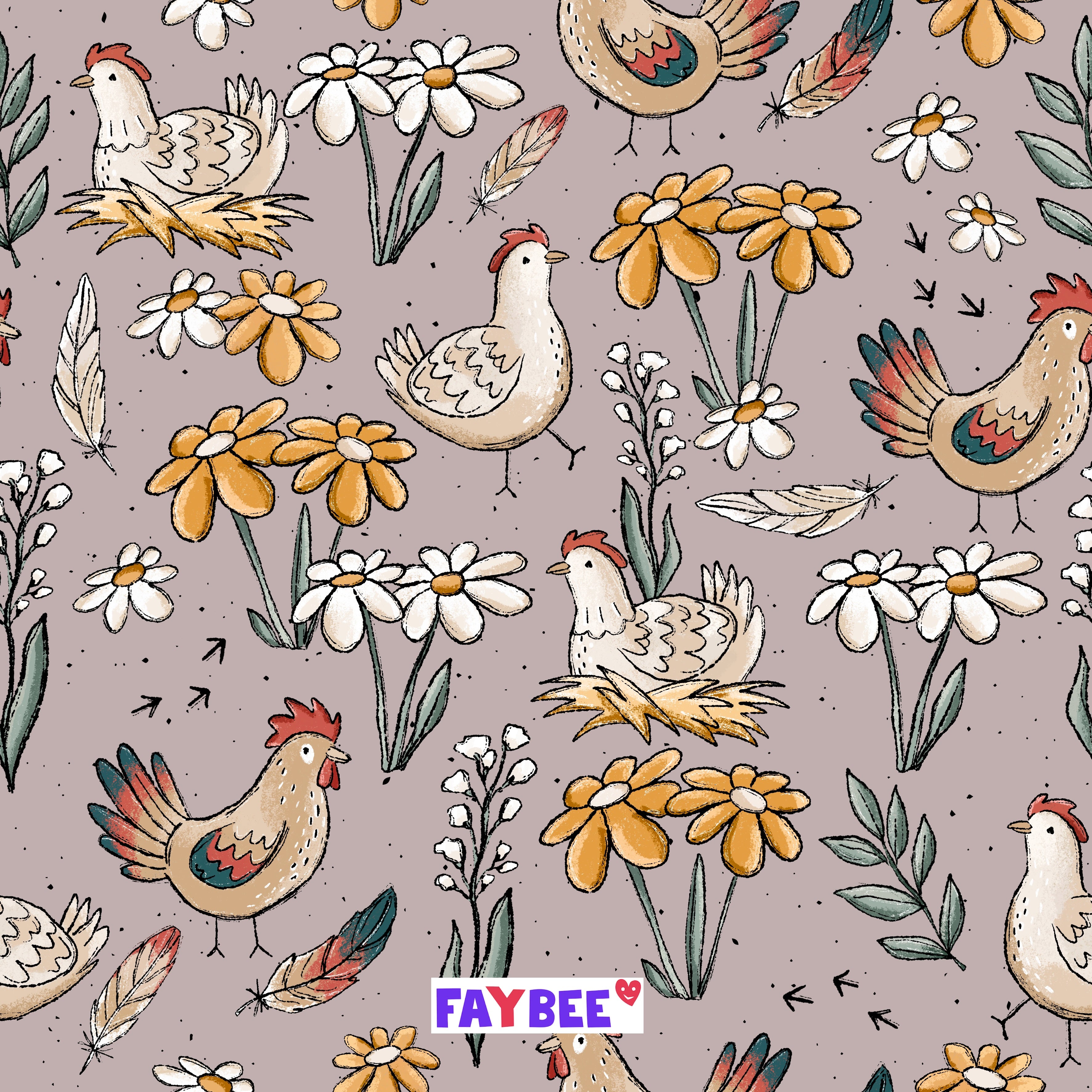 Fairtrade Biojersey Hühnertag