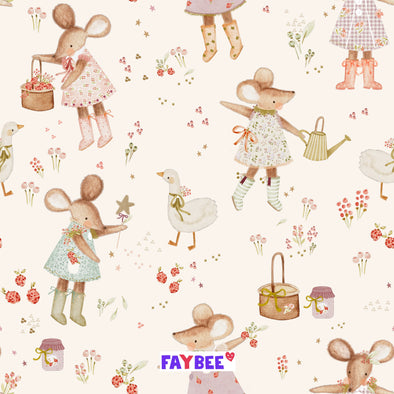 Fairtrade Biojersey Sweetpea