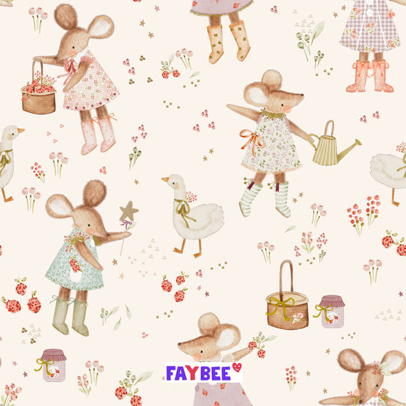 Fairtrade Biojersey Sweetpea