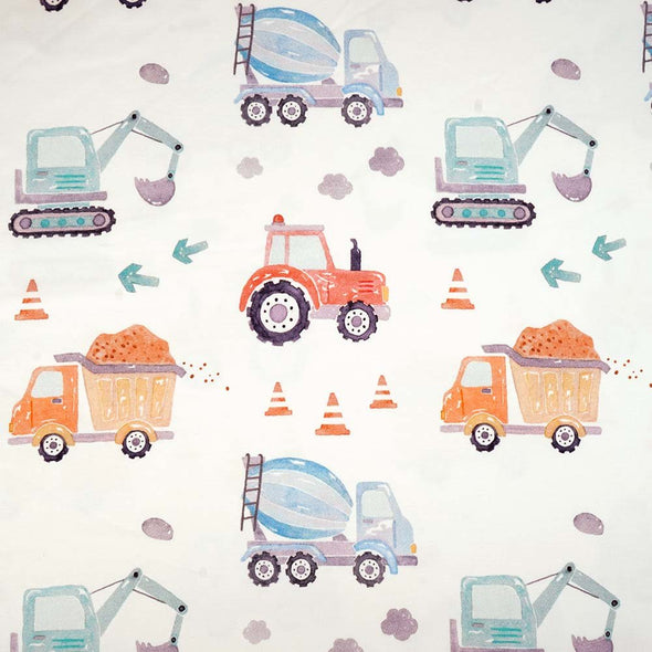 Fairtrade Biojersey - Trucks (GOTS)