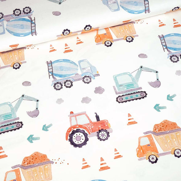 Fairtrade Biojersey - Trucks (GOTS)