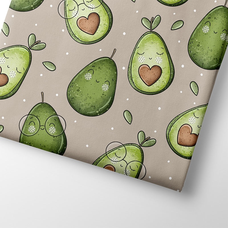 Avocat bio Fairtrade French Terry (GOTS)