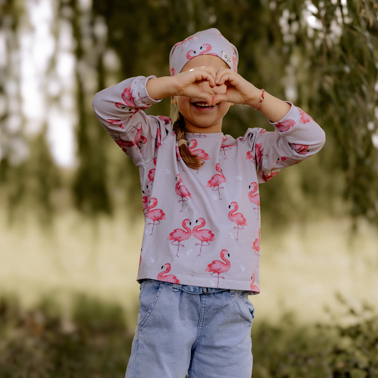 Jersey biologico Fairtrade Flamingo beige (GOTS)