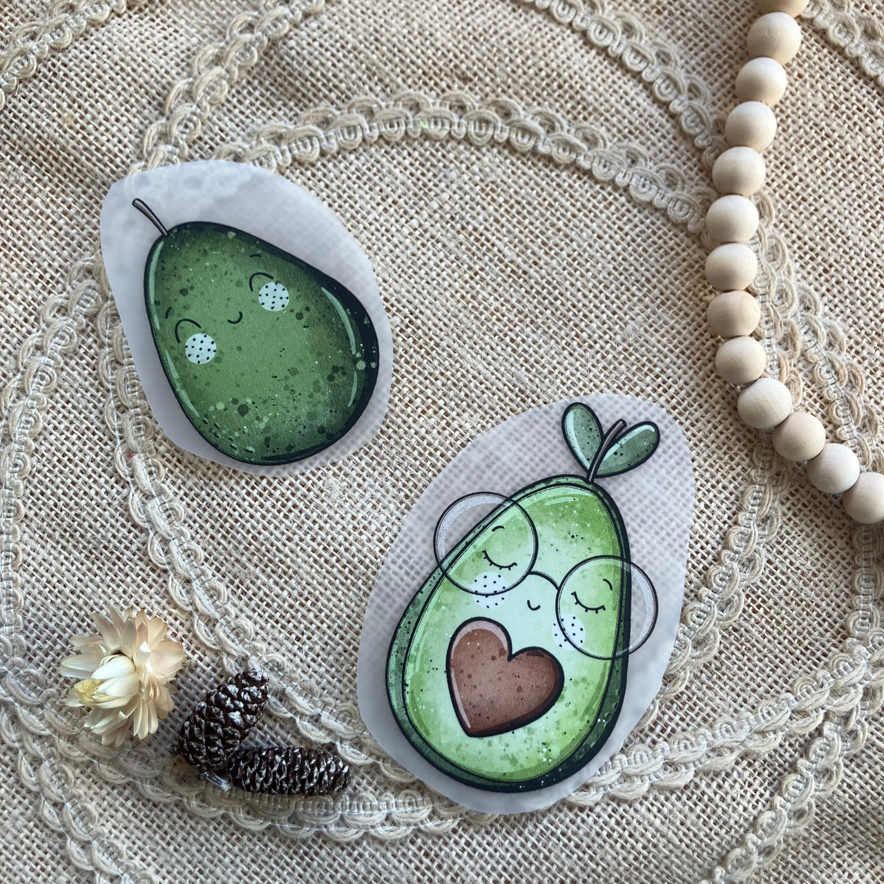 petit avocat thermocollant