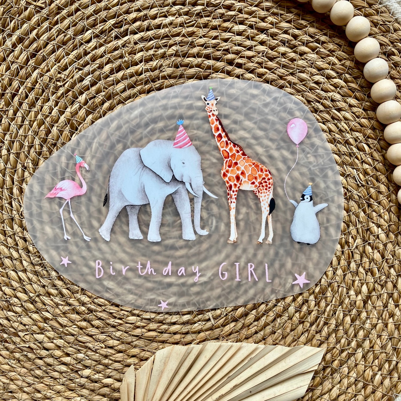 Bügelbild Birthday Girl