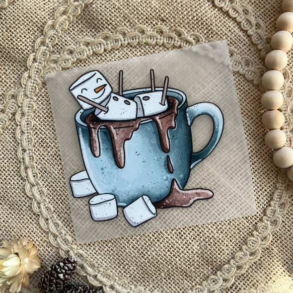 Bügelbild Hot Chocolate