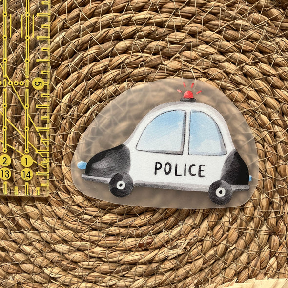 Bügelbild Polizei