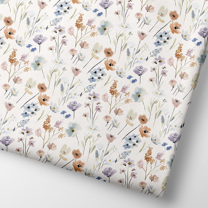 PROCHAINEMENT : jersey bio Fairtrade Fleurs pastel (GOTS)