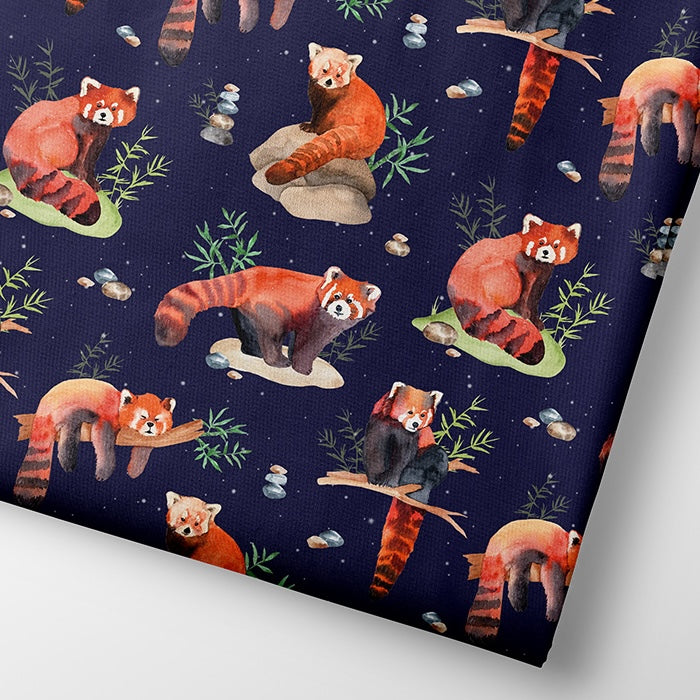 VORBESTELLUNG: Fairtrade Bio Jersey Red Panda (GOTS)