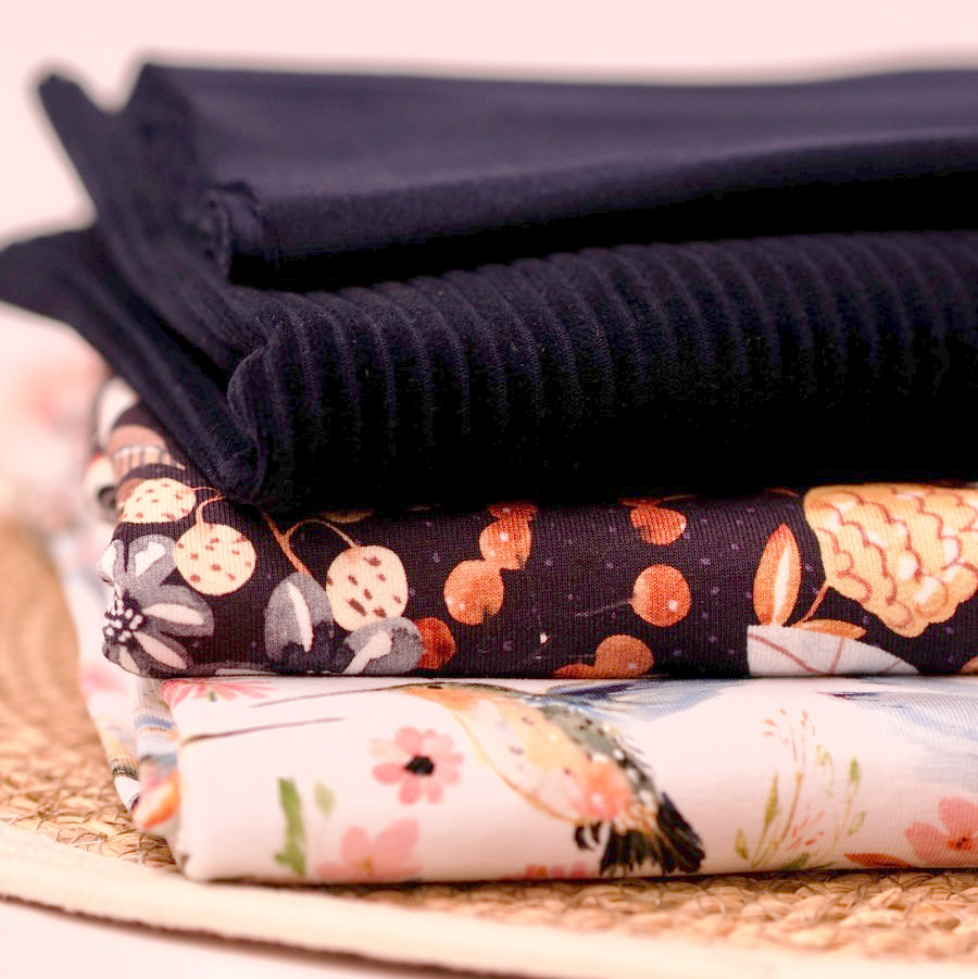 Restepaket Navy Blue Flowers