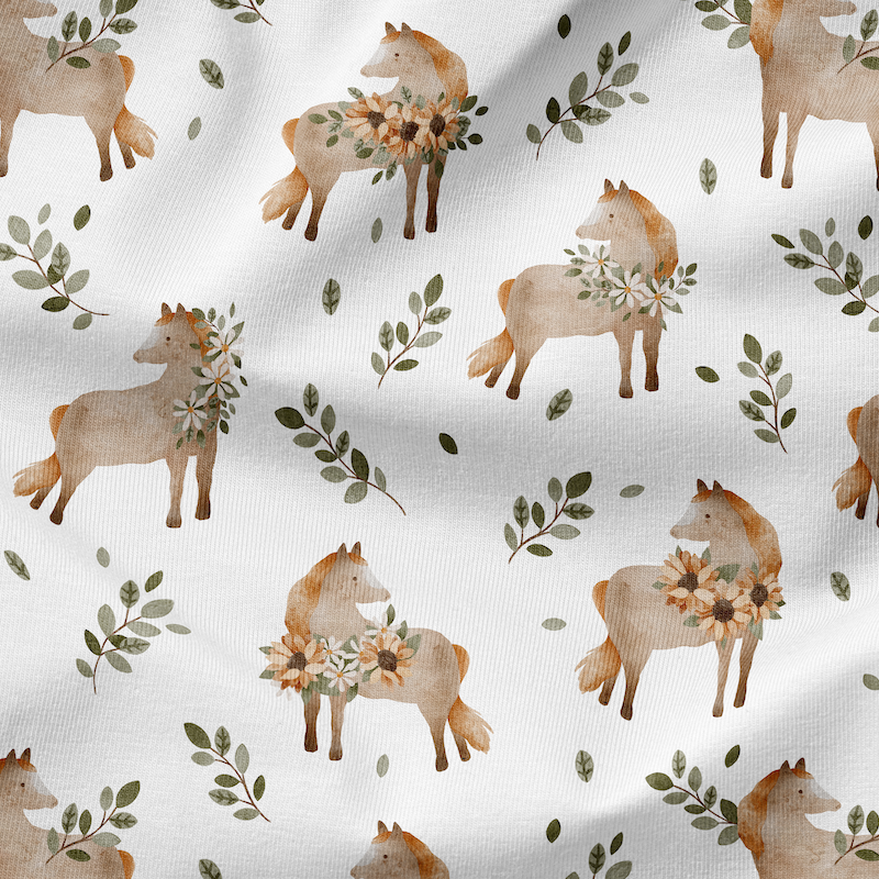 Polka Pony en jersey bio équitable (GOTS)