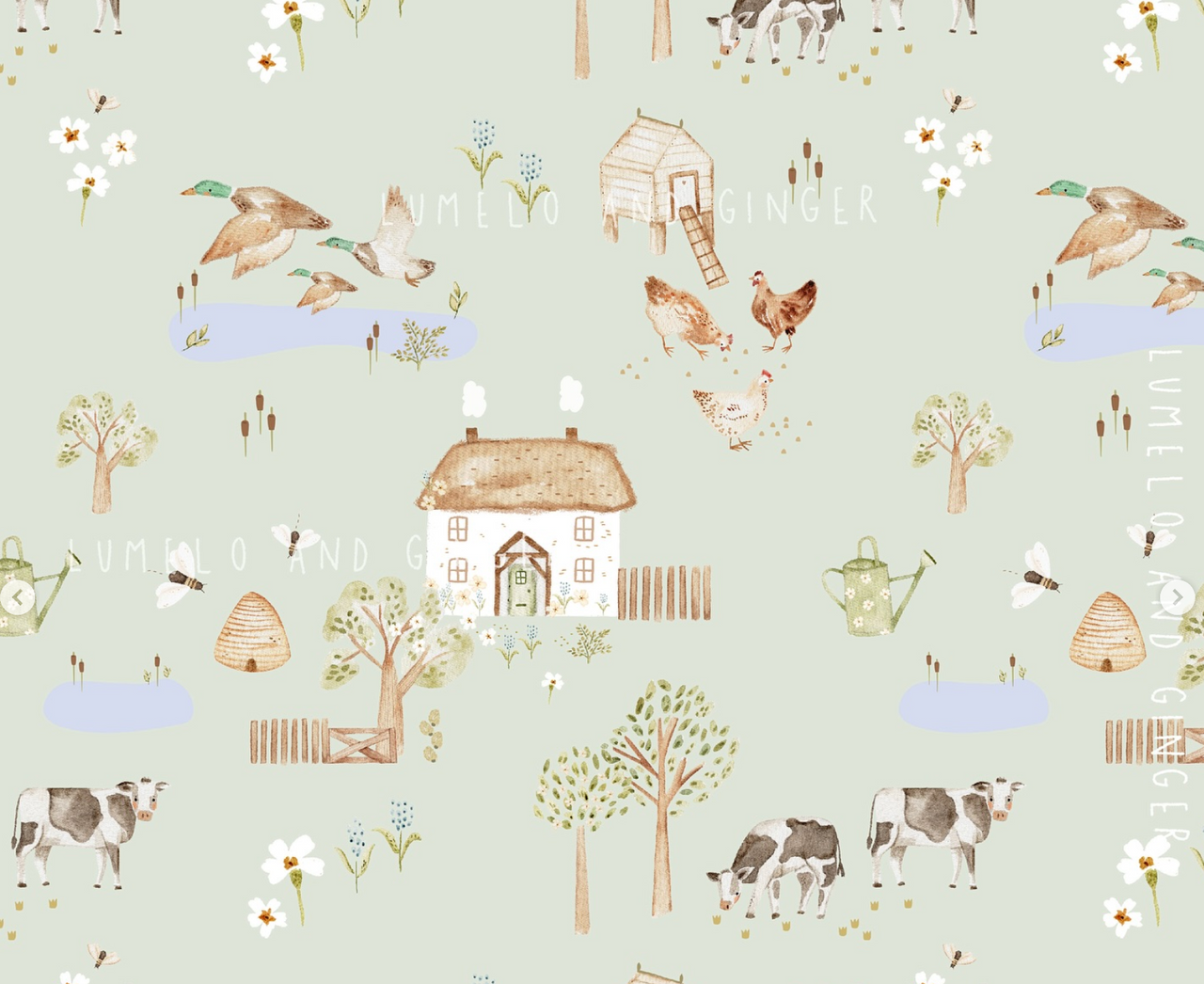 Fairtrade Bio French Terry Grüne Weide (GOTS)