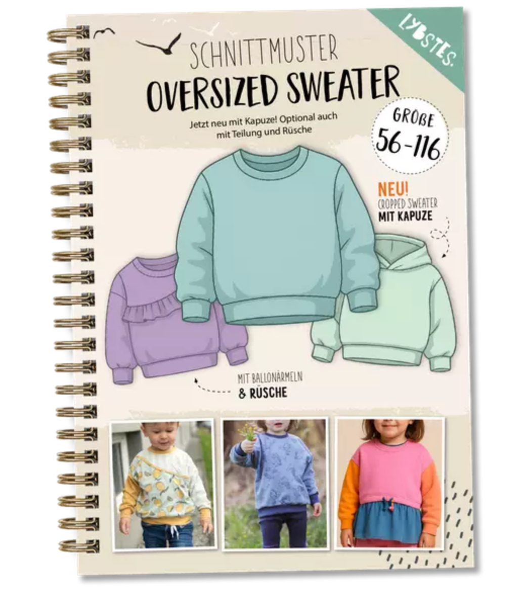 Maglione oversize con cartamodello