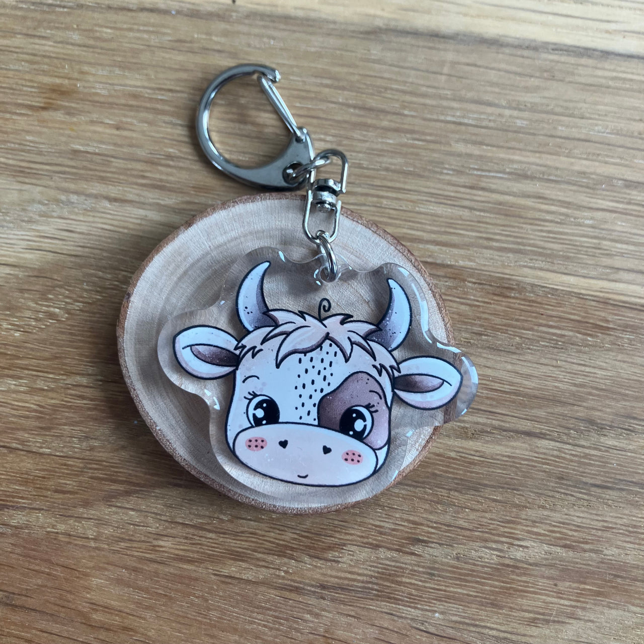 Schlüsselanhänger "Kuh"