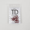 Jersey Druckknöpfe "toffee" (11 mm)