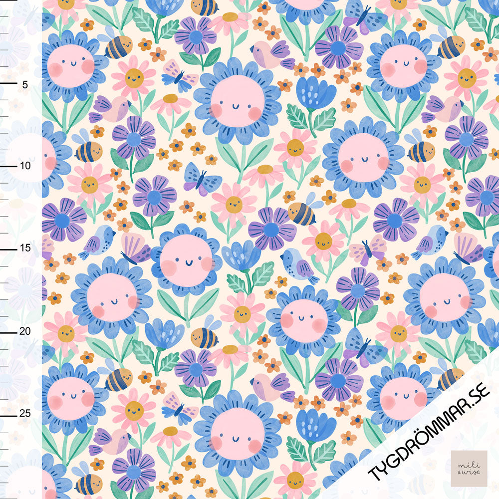 Fairtrade Bio Jersey Summer Florals