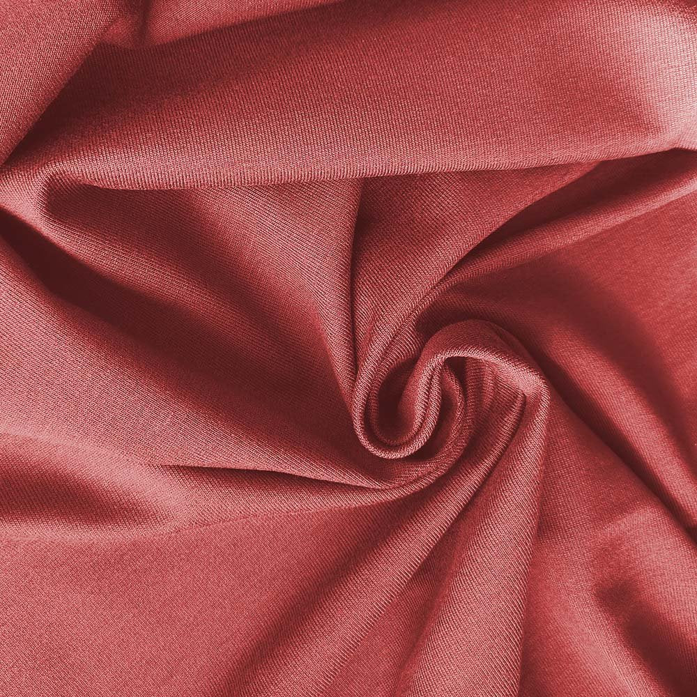 Pièce de cuivre en jersey de bambou biologique équitable