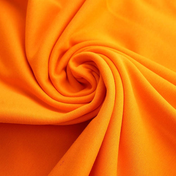 Fairtrade Bio Bündchen uni orange (GOTS)