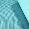 Fairtrade Bio Jacquard Fischgrät everglade (GOTS)